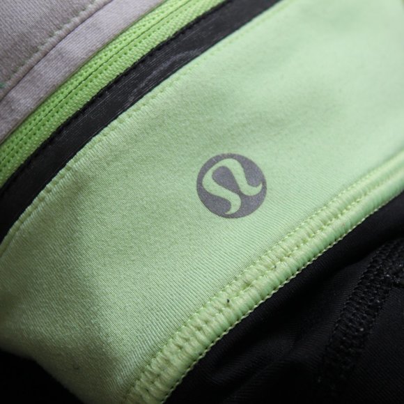 LULULEMON Yoga Leggings Size 8 Neon Green - Picture 9 of 12